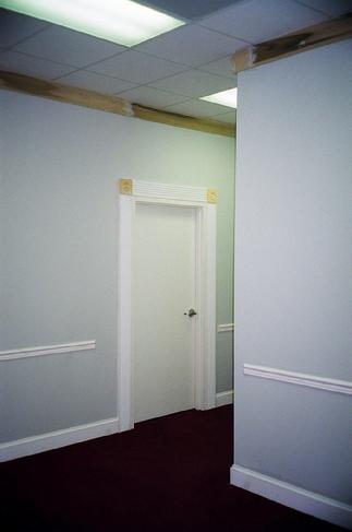 Base, Crown molding, chair rail, window casing